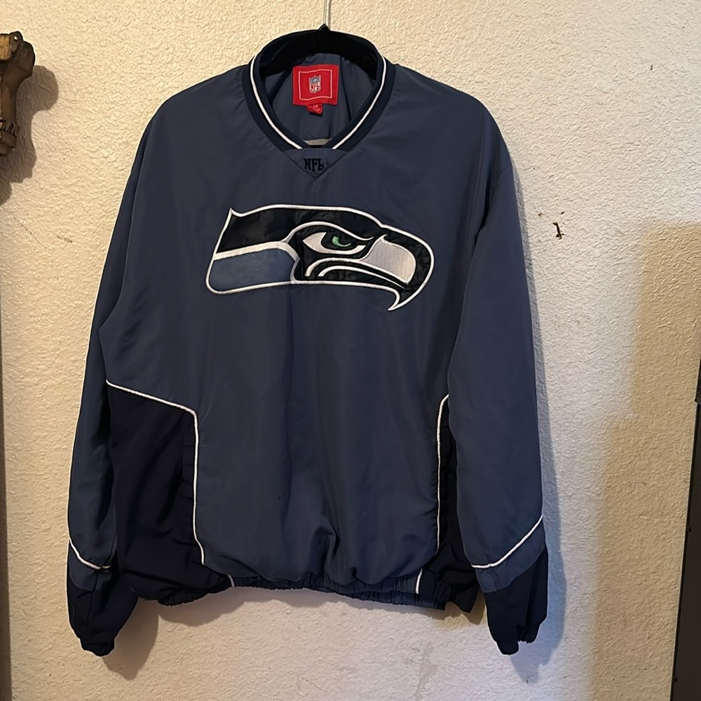 Vintage Seahawks wind breaker